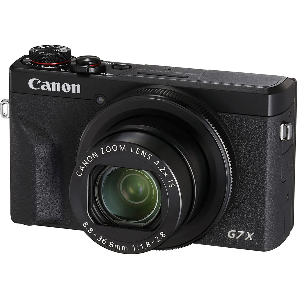 Canon PowerShot G7 X Mark III Digital Camera | 4K Vlogging Camera (Black)